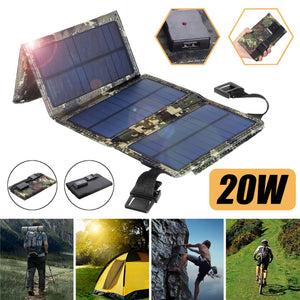 Foldable USB Solar Panel