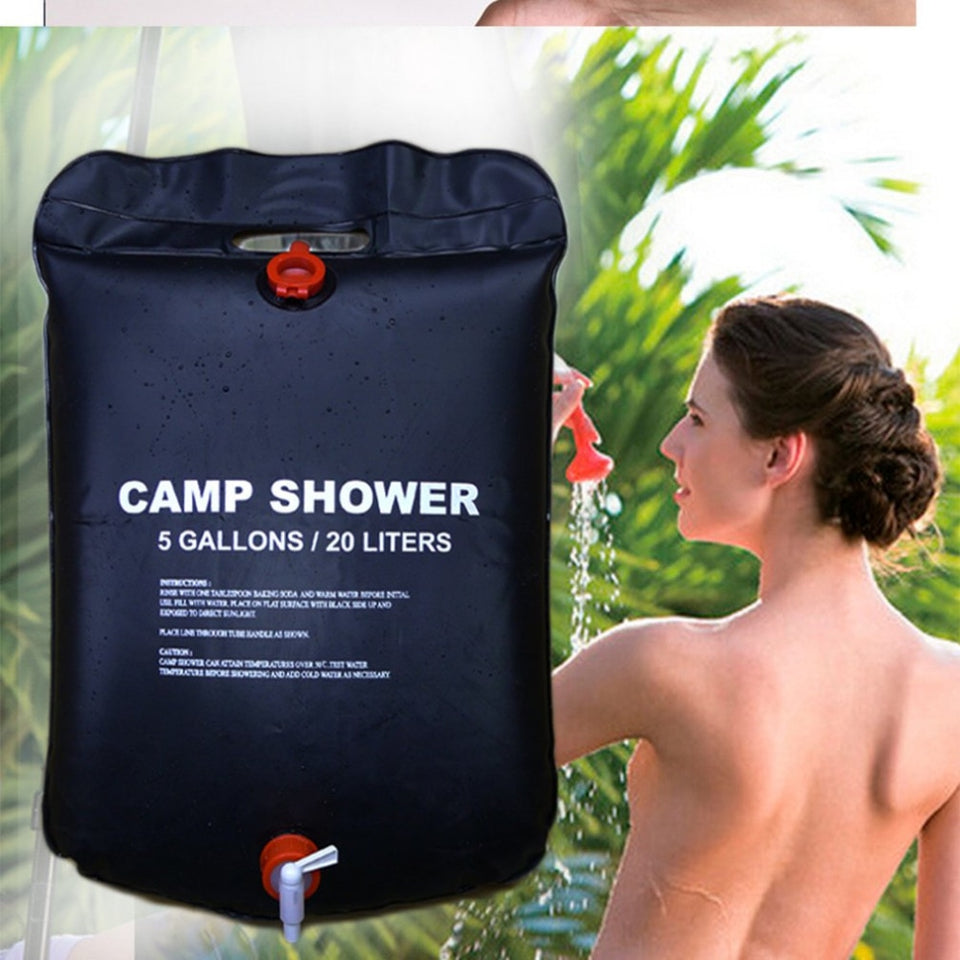 Solar Heated Shower Bag (20L)